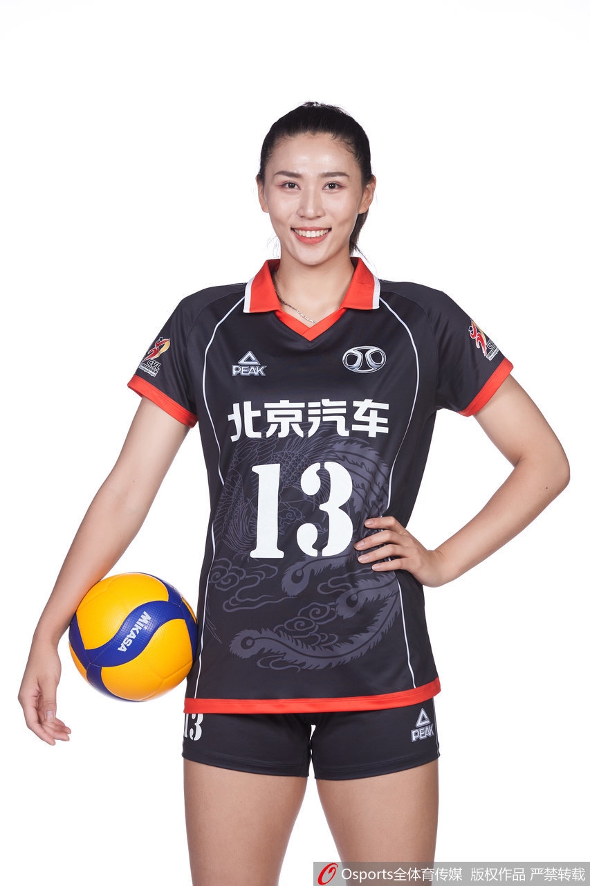北京女排拍摄排超联赛官方写真