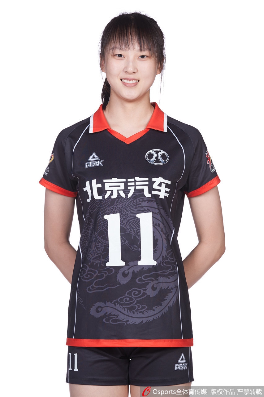 北京女排拍摄排超联赛官方写真