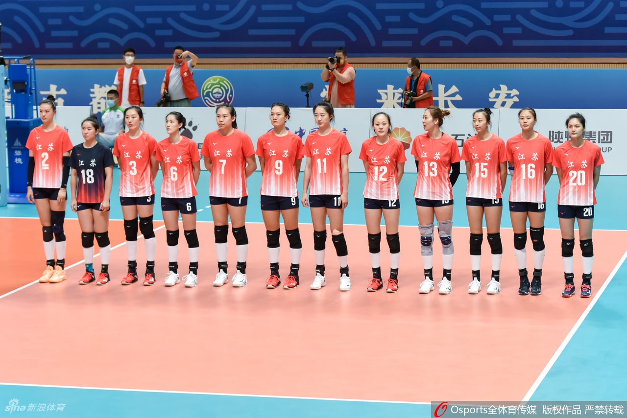 [全运女排]江苏女排3-2力克天津