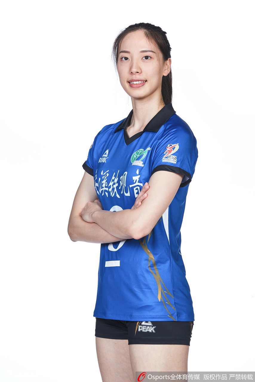 福建女排拍摄排超联赛官方写真