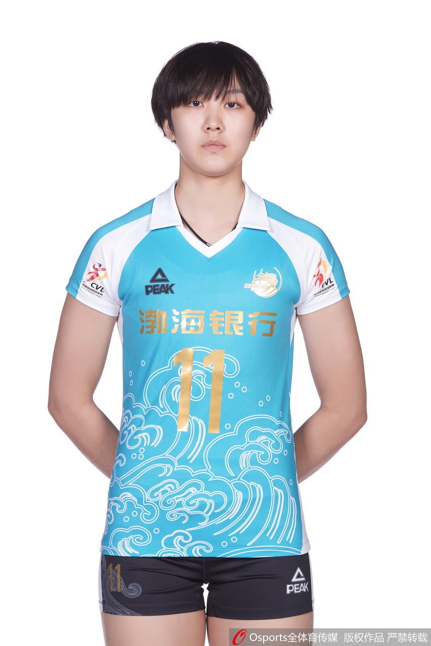 天津女排拍摄排超联赛官方写真