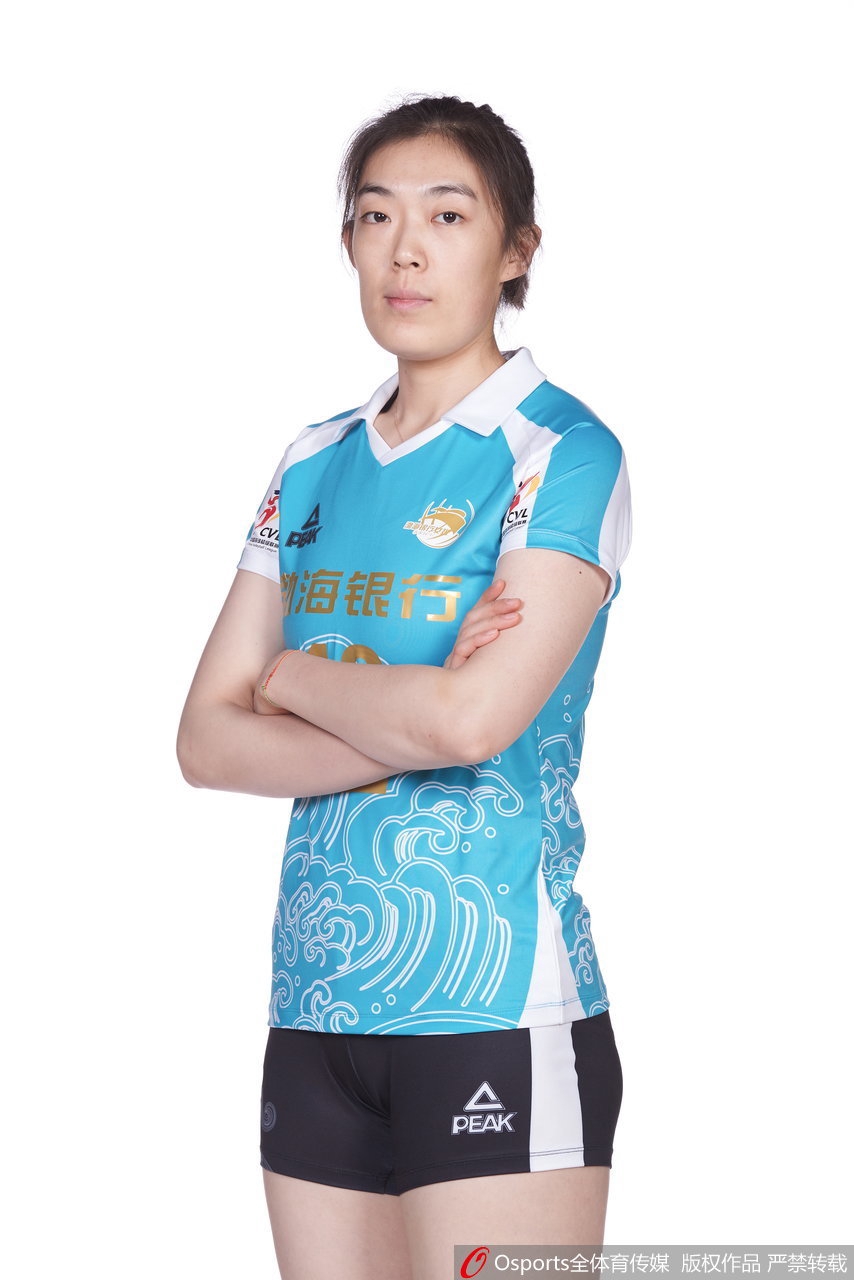 天津女排拍摄排超联赛官方写真