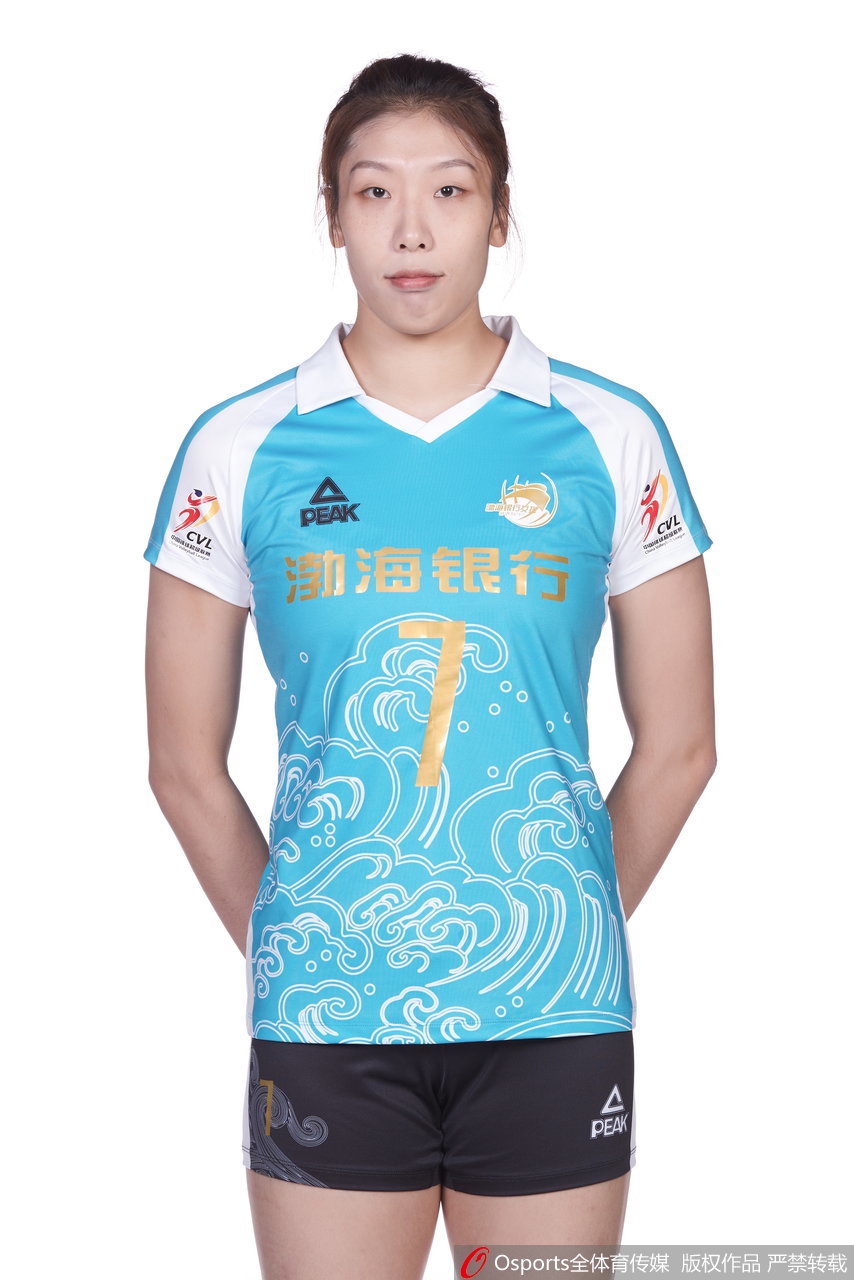 天津女排拍摄排超联赛官方写真