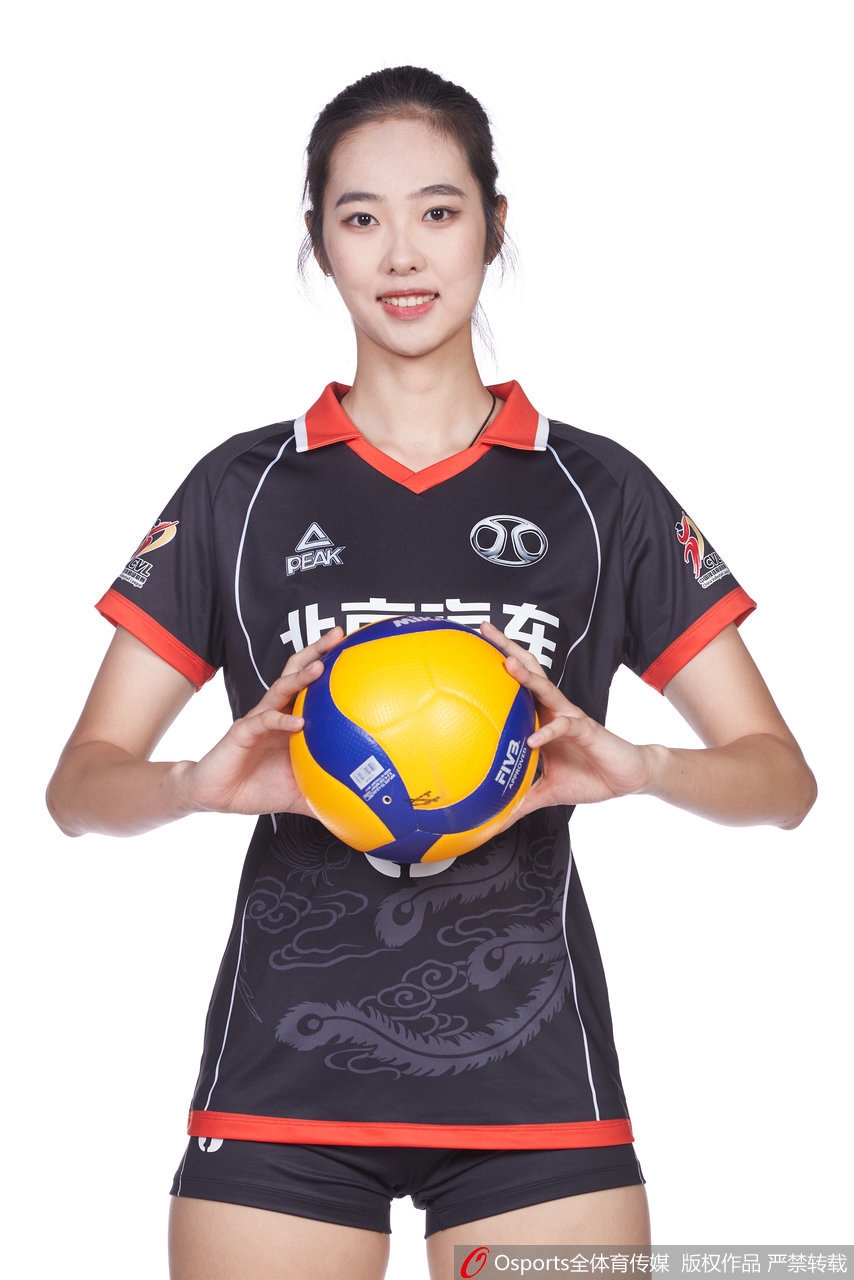 北京女排拍摄排超联赛官方写真