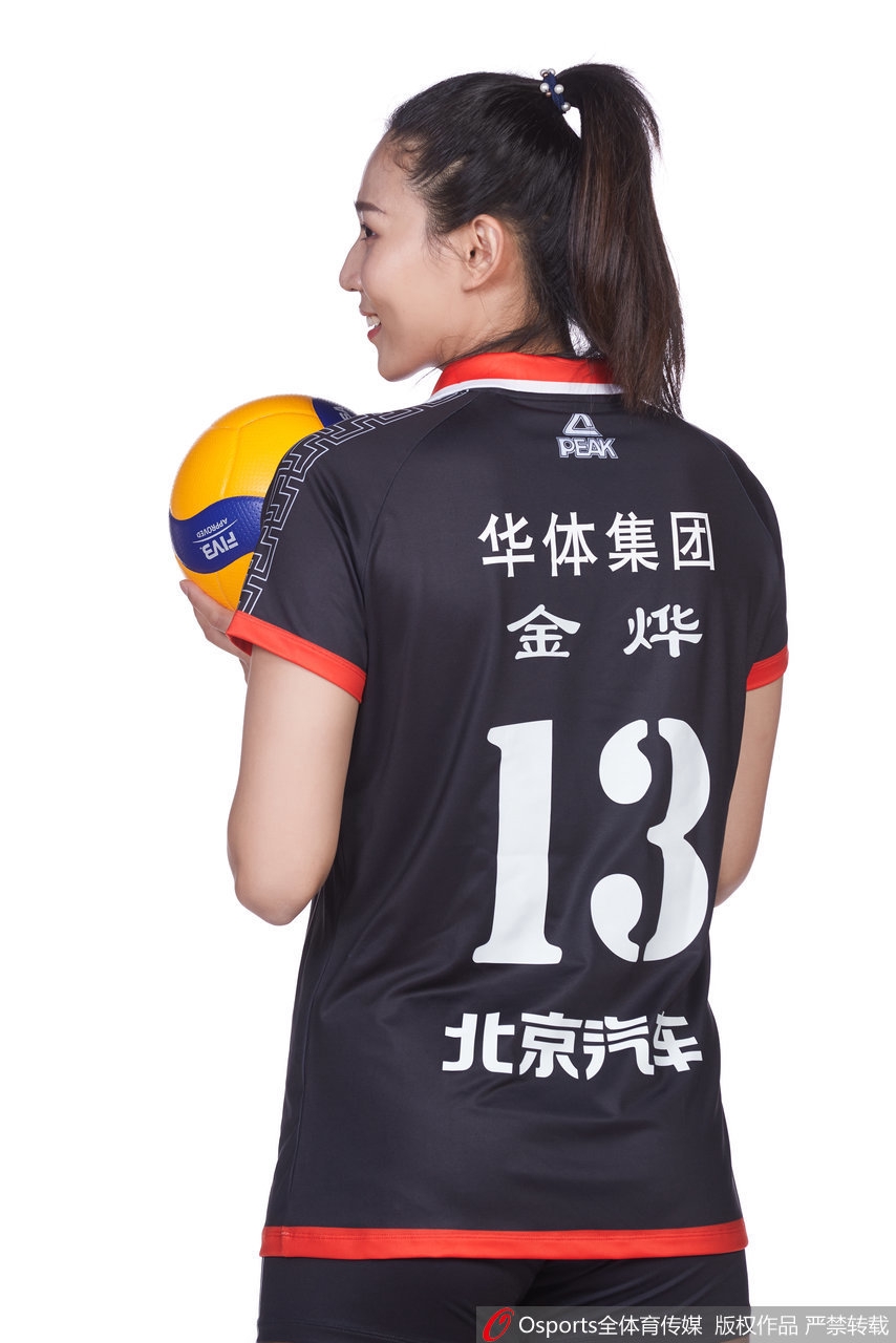 北京女排拍摄排超联赛官方写真