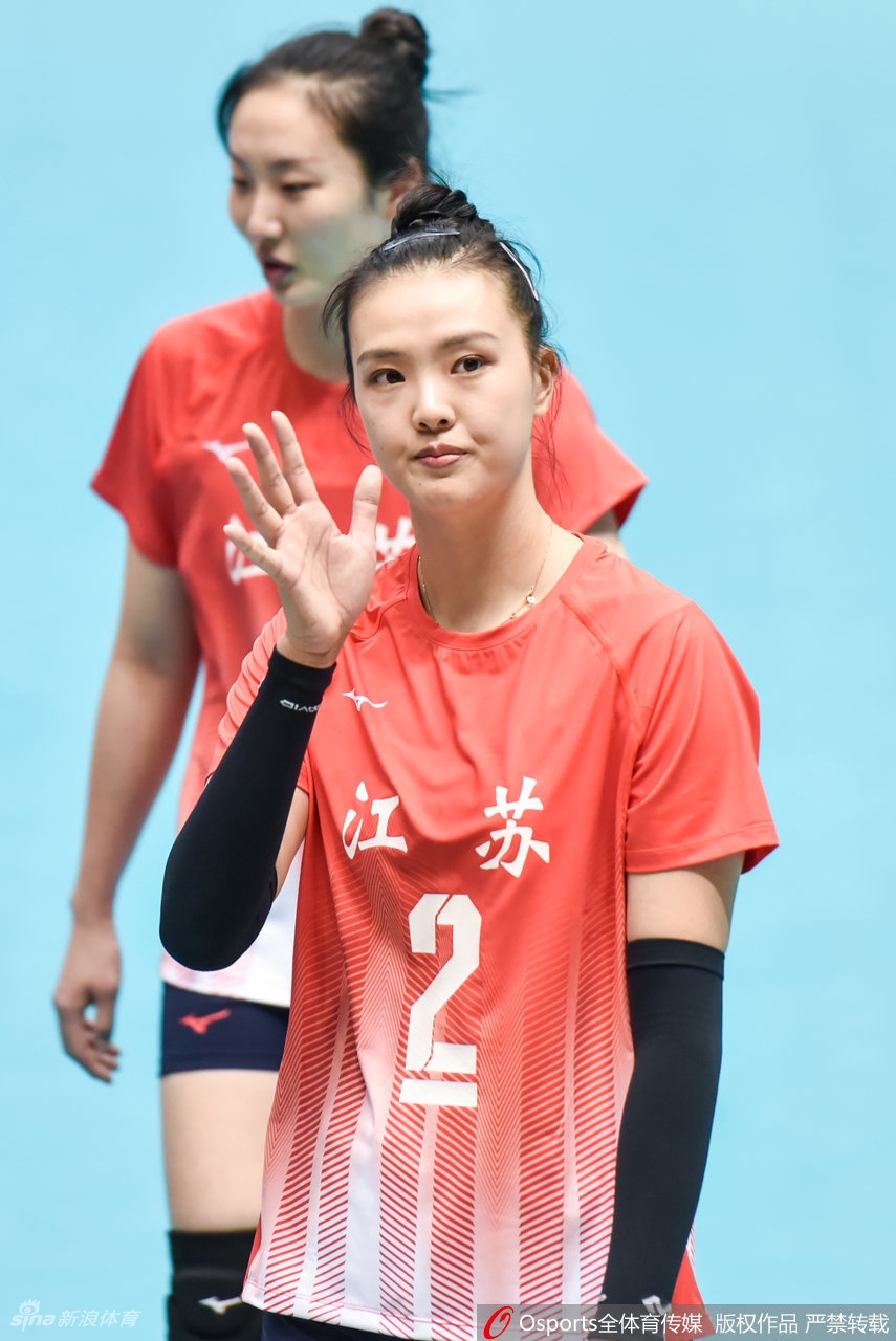 [全运女排]江苏女排3-2力克天津