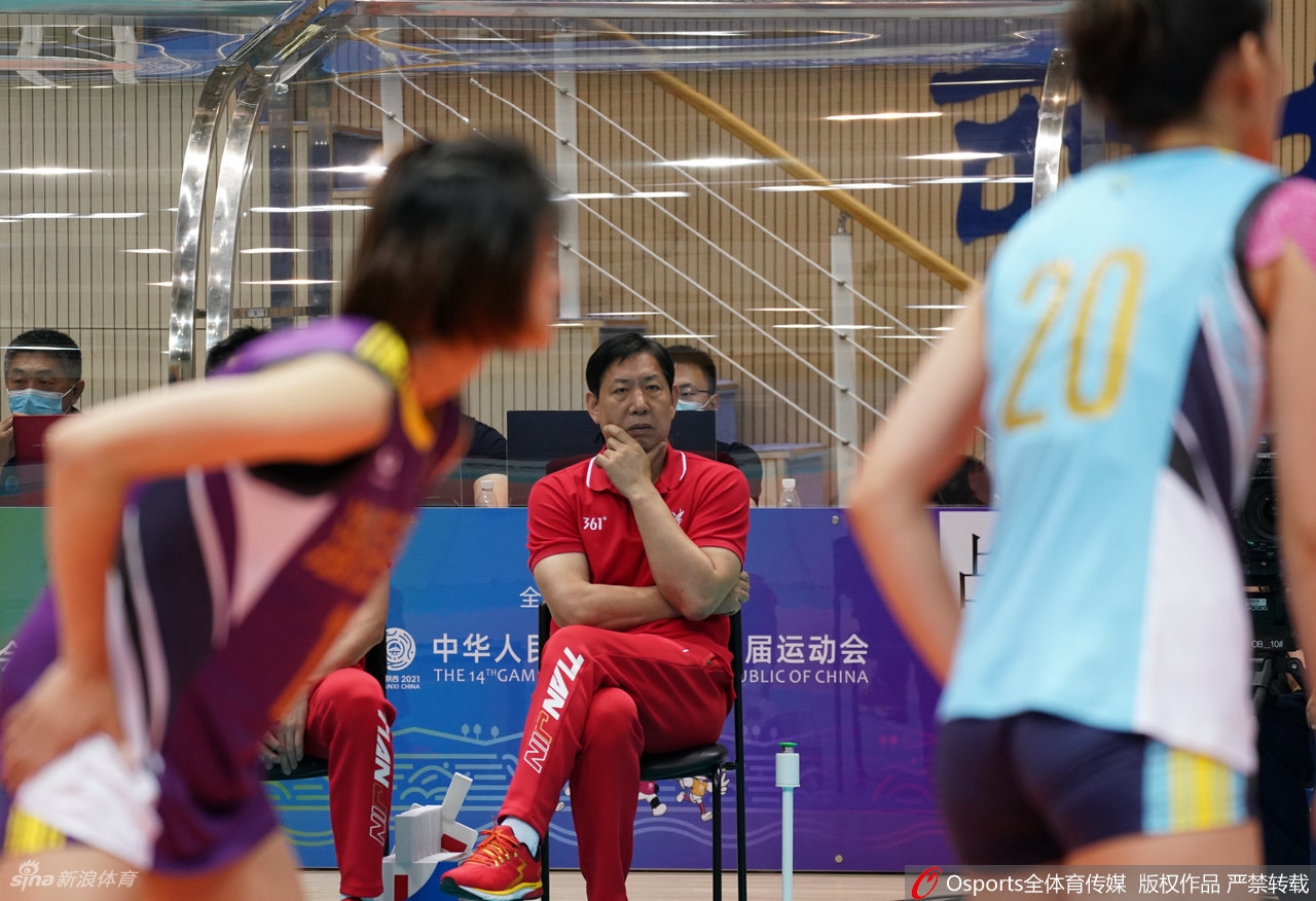 [全运女排]江苏女排3-2力克天津