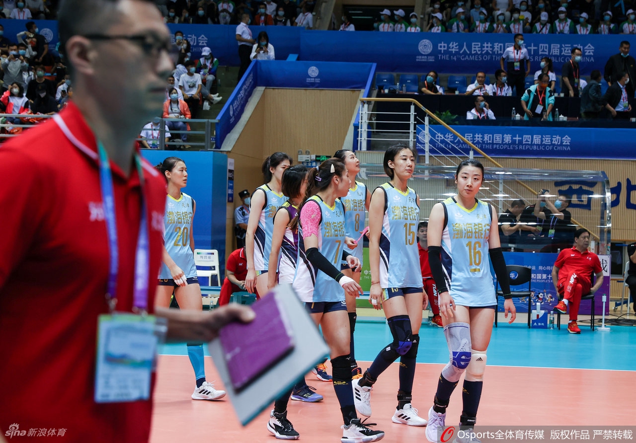 [全运女排]江苏女排3-2力克天津