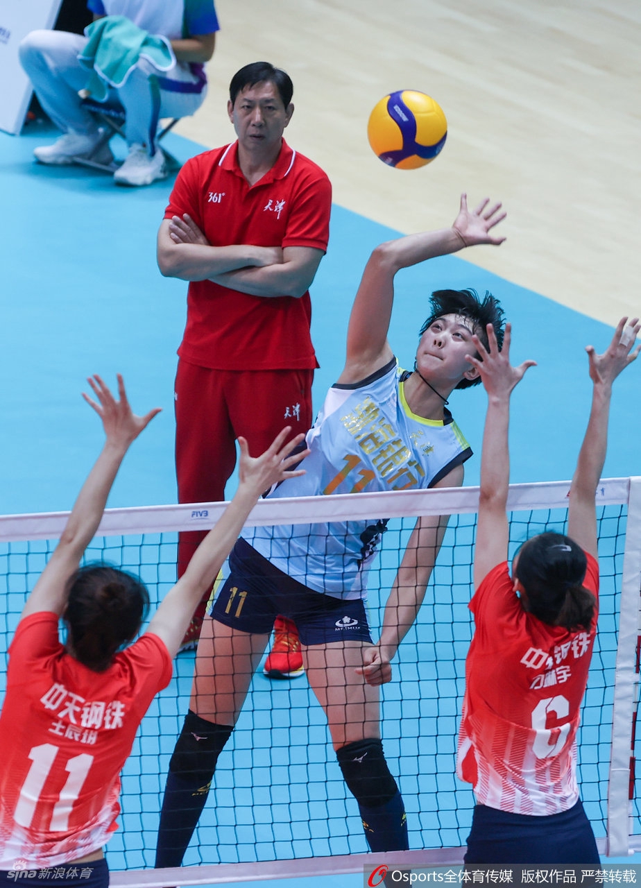 [全运女排]江苏女排3-2力克天津