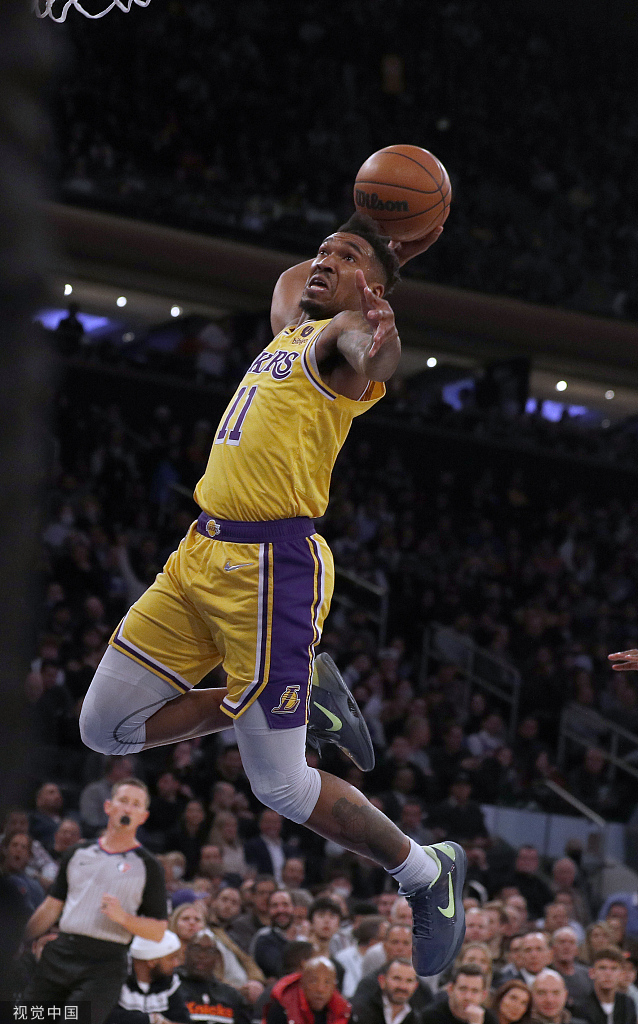 [NBA常规赛]湖人100-106尼克斯