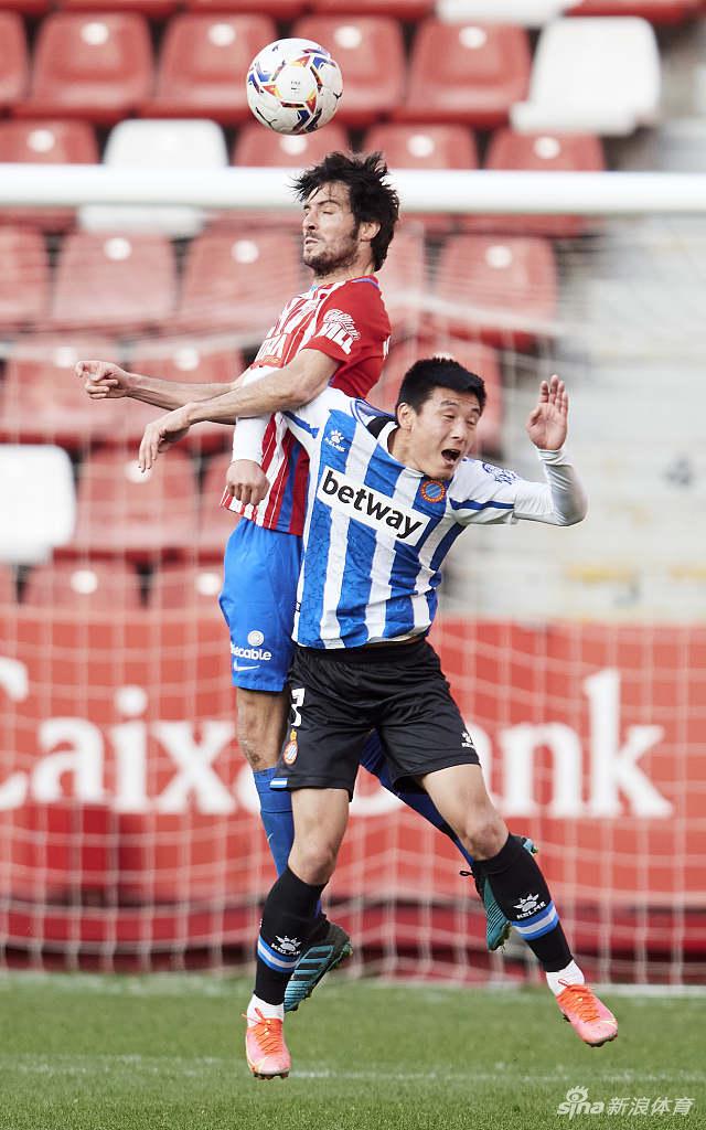 [西乙]希洪竞技1-1西班牙人 武磊替补出战