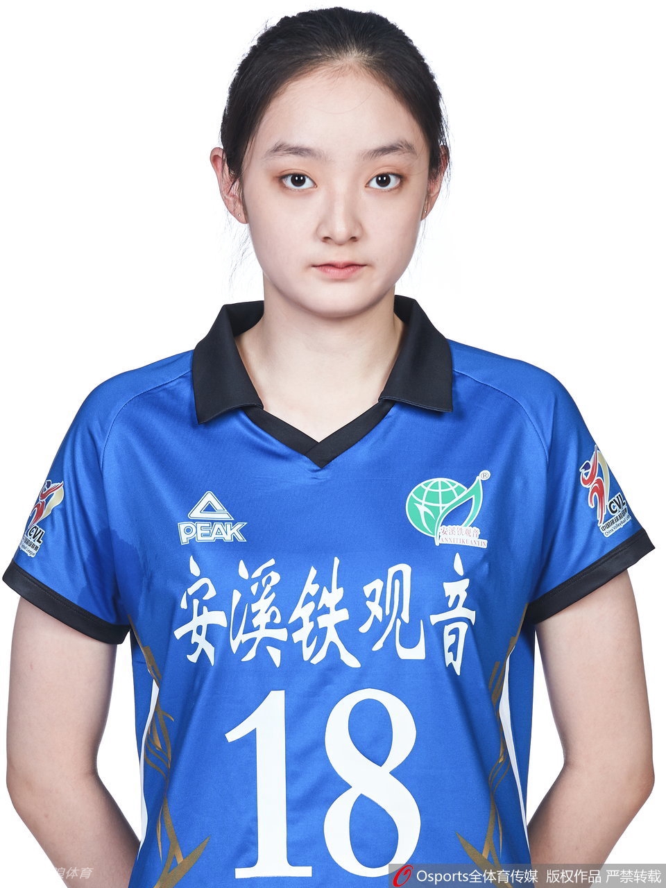 福建女排拍摄排超联赛官方写真