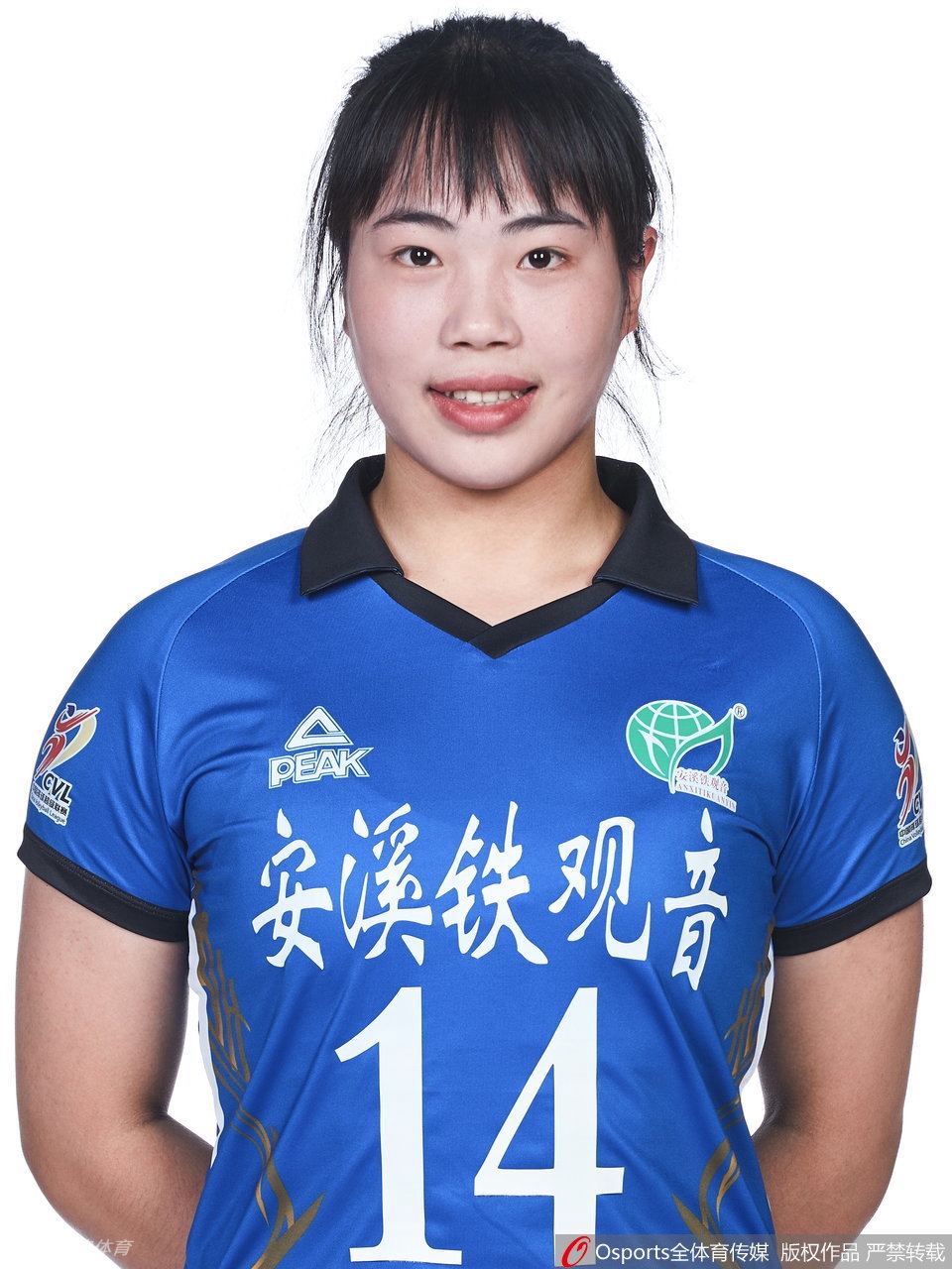 福建女排拍摄排超联赛官方写真