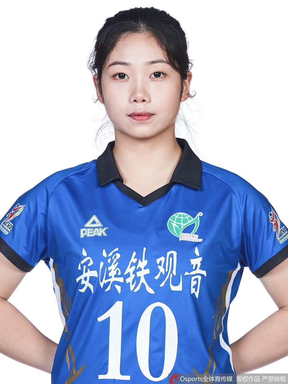 福建女排拍摄排超联赛官方写真