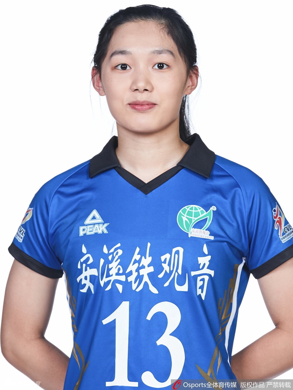 福建女排拍摄排超联赛官方写真