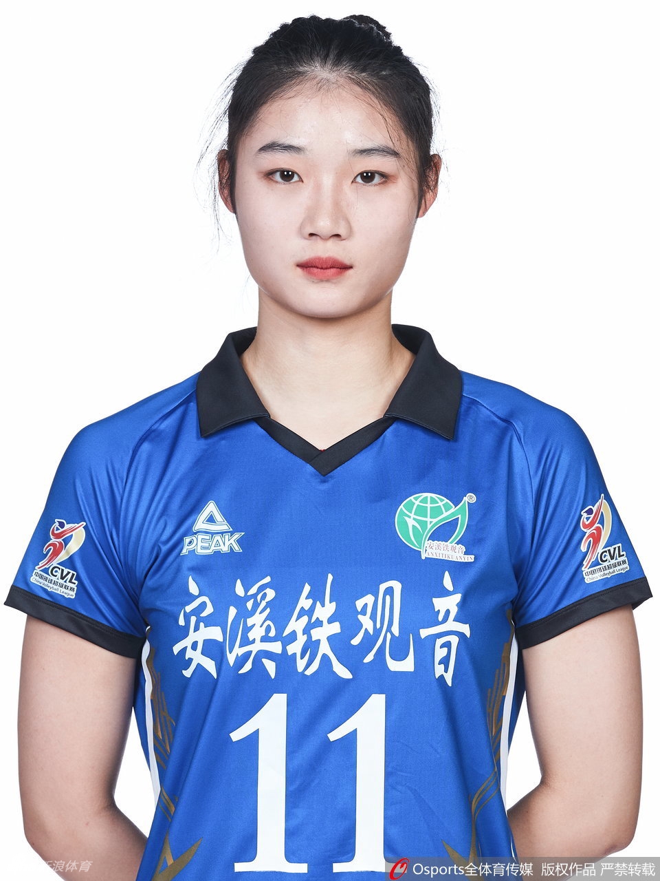 福建女排拍摄排超联赛官方写真