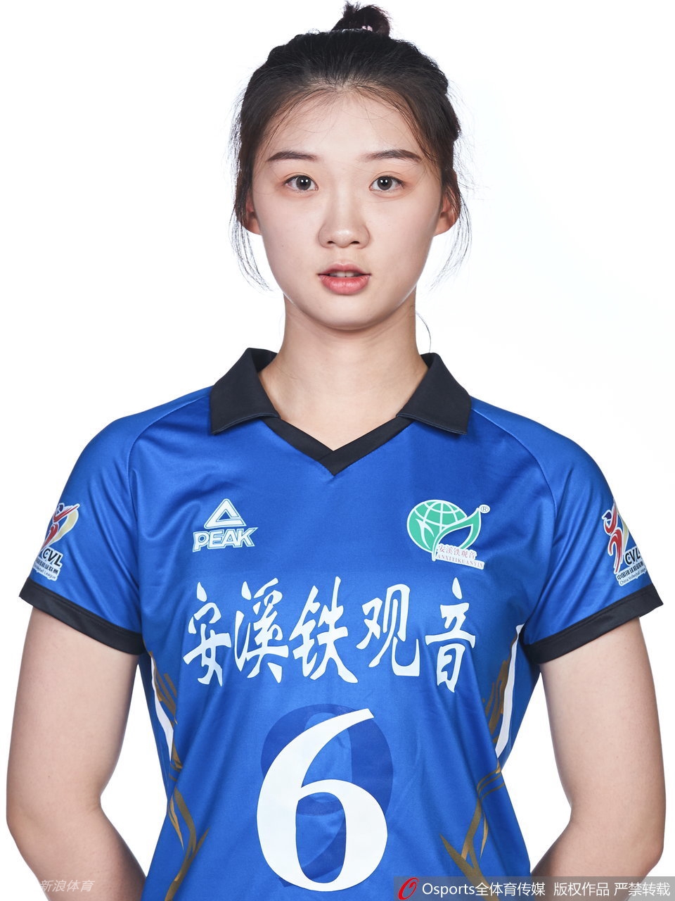 福建女排拍摄排超联赛官方写真