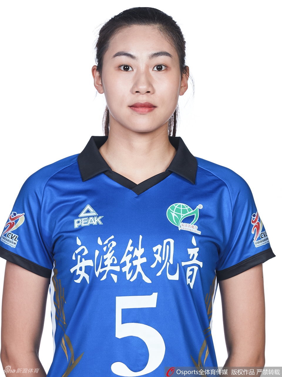 福建女排拍摄排超联赛官方写真