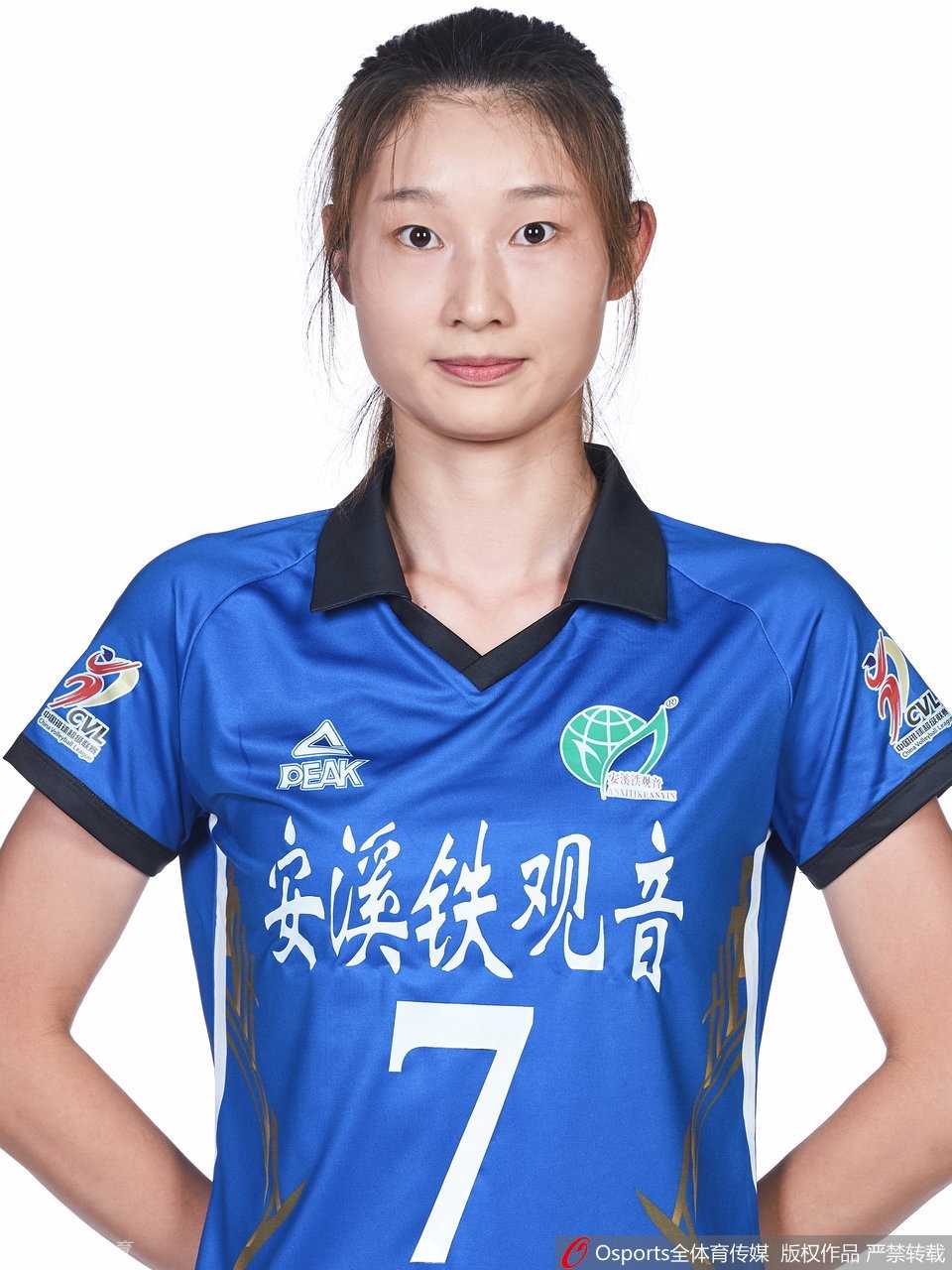 福建女排拍摄排超联赛官方写真