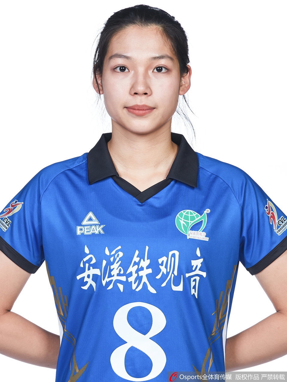 福建女排拍摄排超联赛官方写真