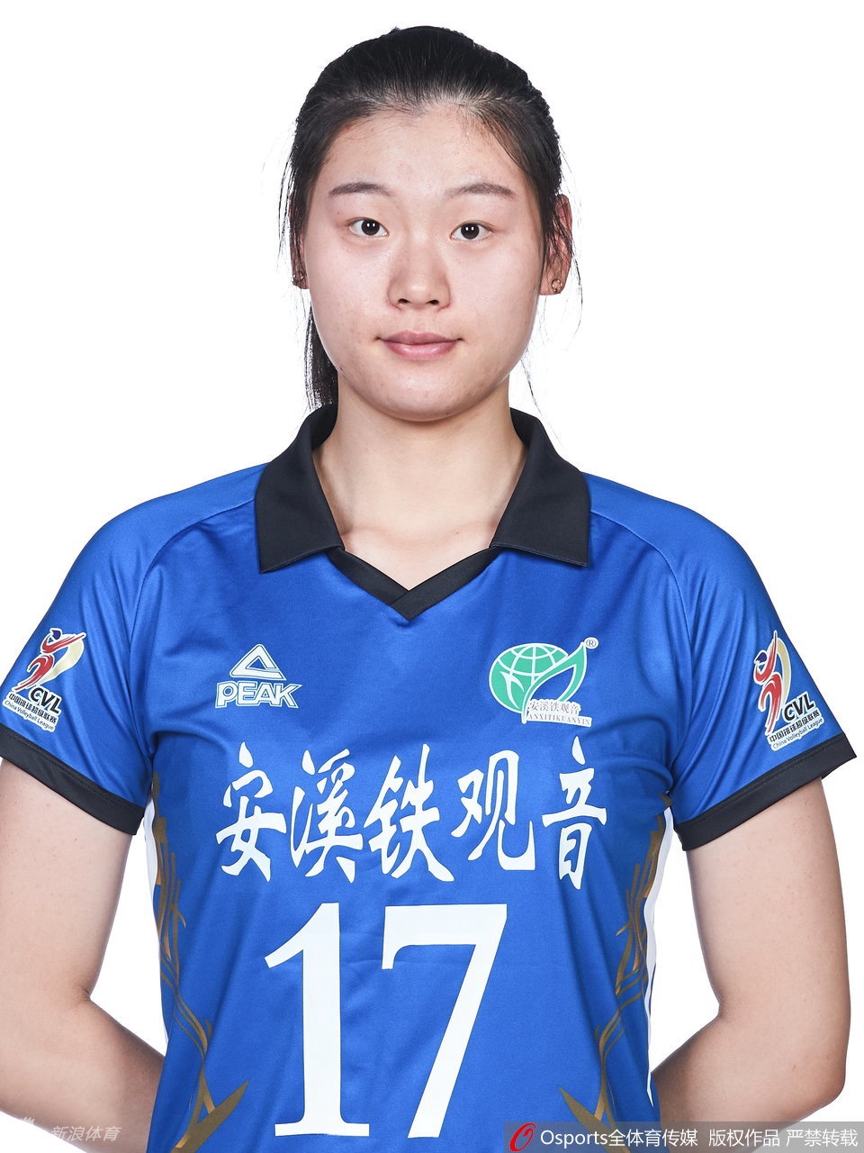 福建女排拍摄排超联赛官方写真