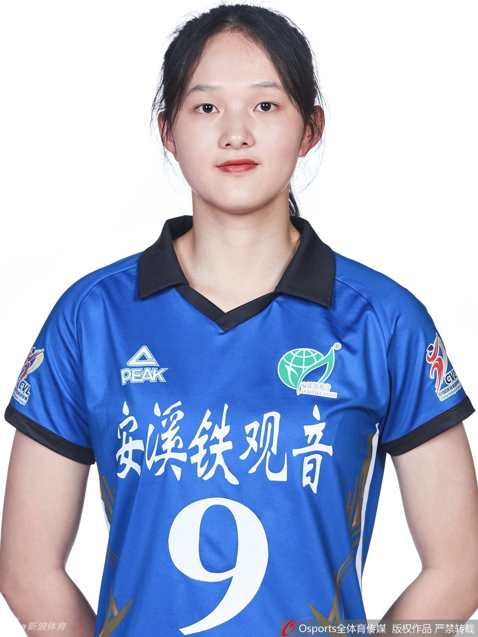 福建女排拍摄排超联赛官方写真