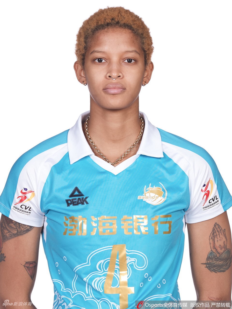 天津女排拍摄排超联赛官方写真