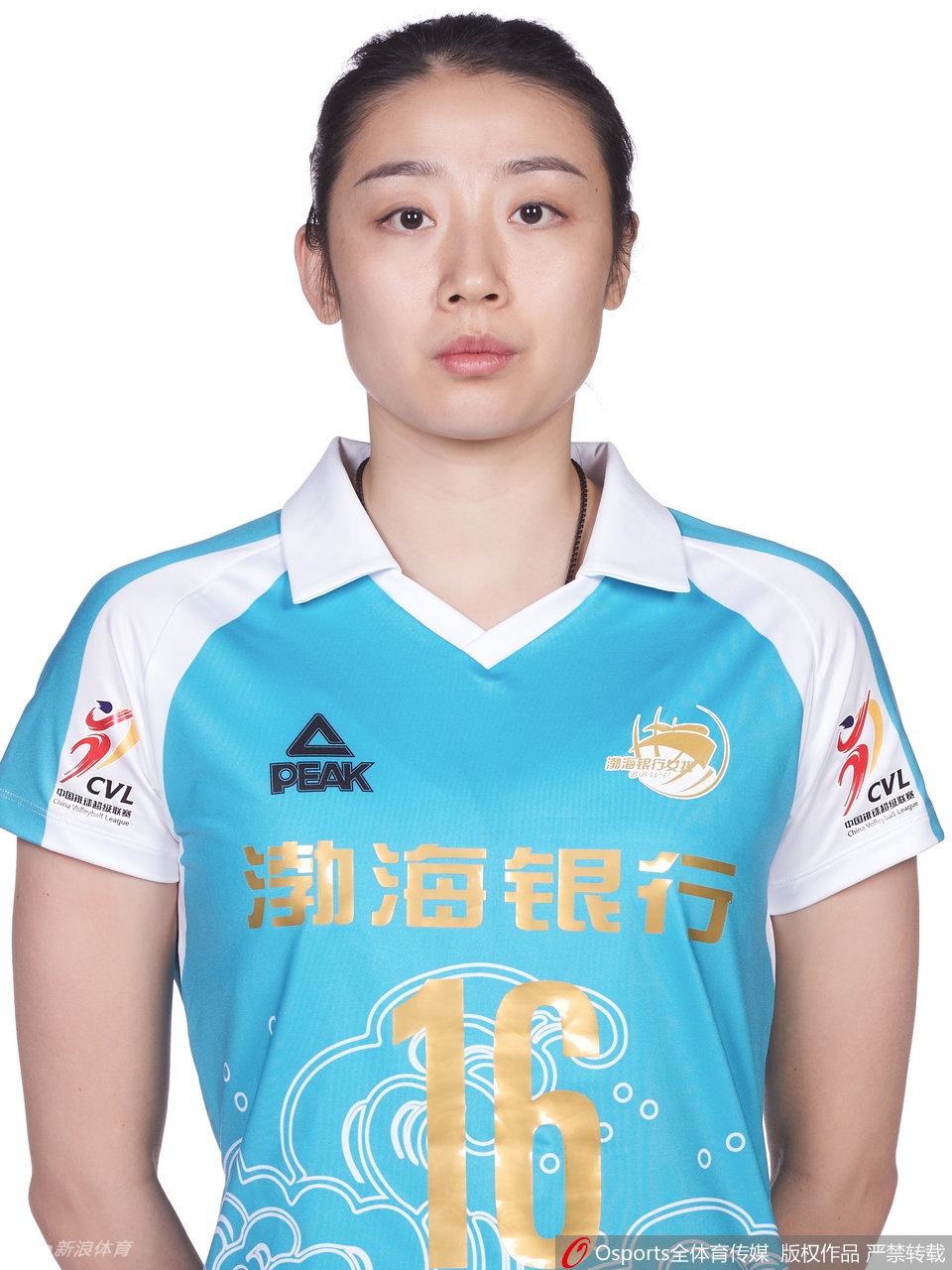 天津女排拍摄排超联赛官方写真