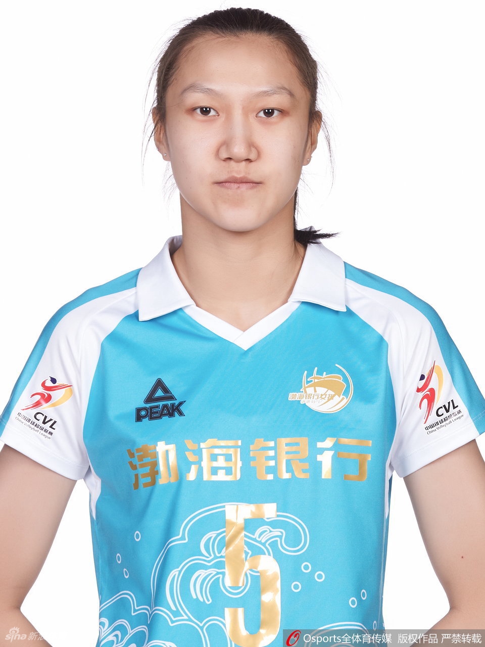 天津女排拍摄排超联赛官方写真