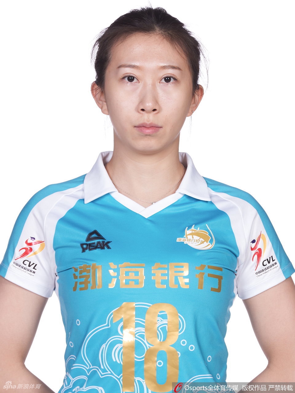 天津女排拍摄排超联赛官方写真