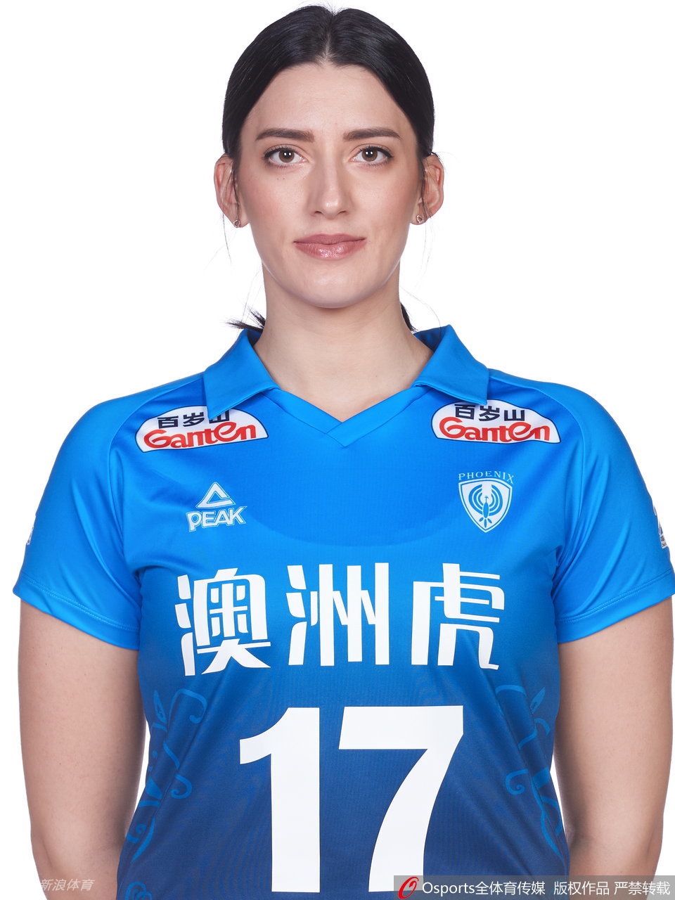 深圳女排拍摄排超联赛官方写真