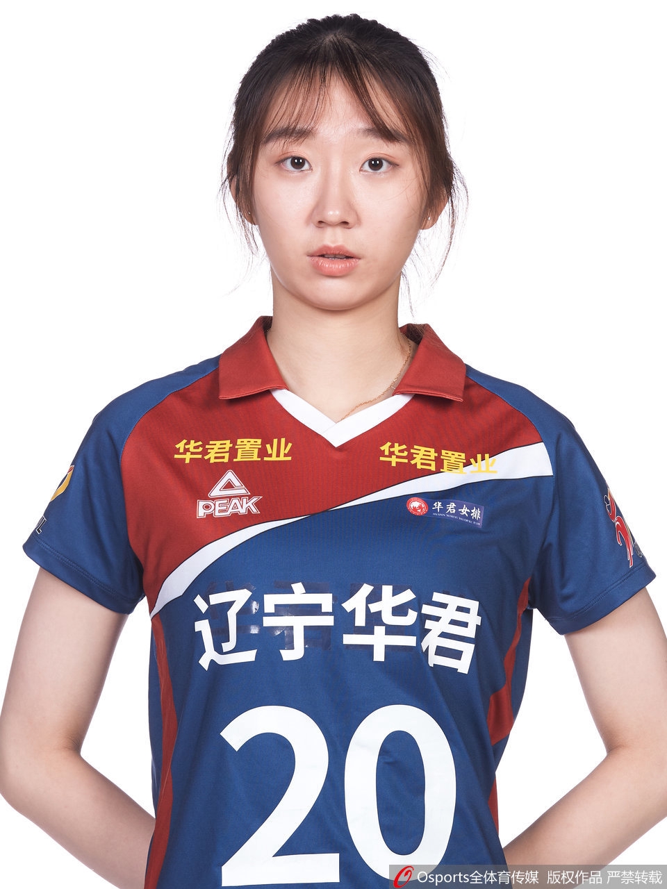 辽宁女排拍摄排超联赛官方写真