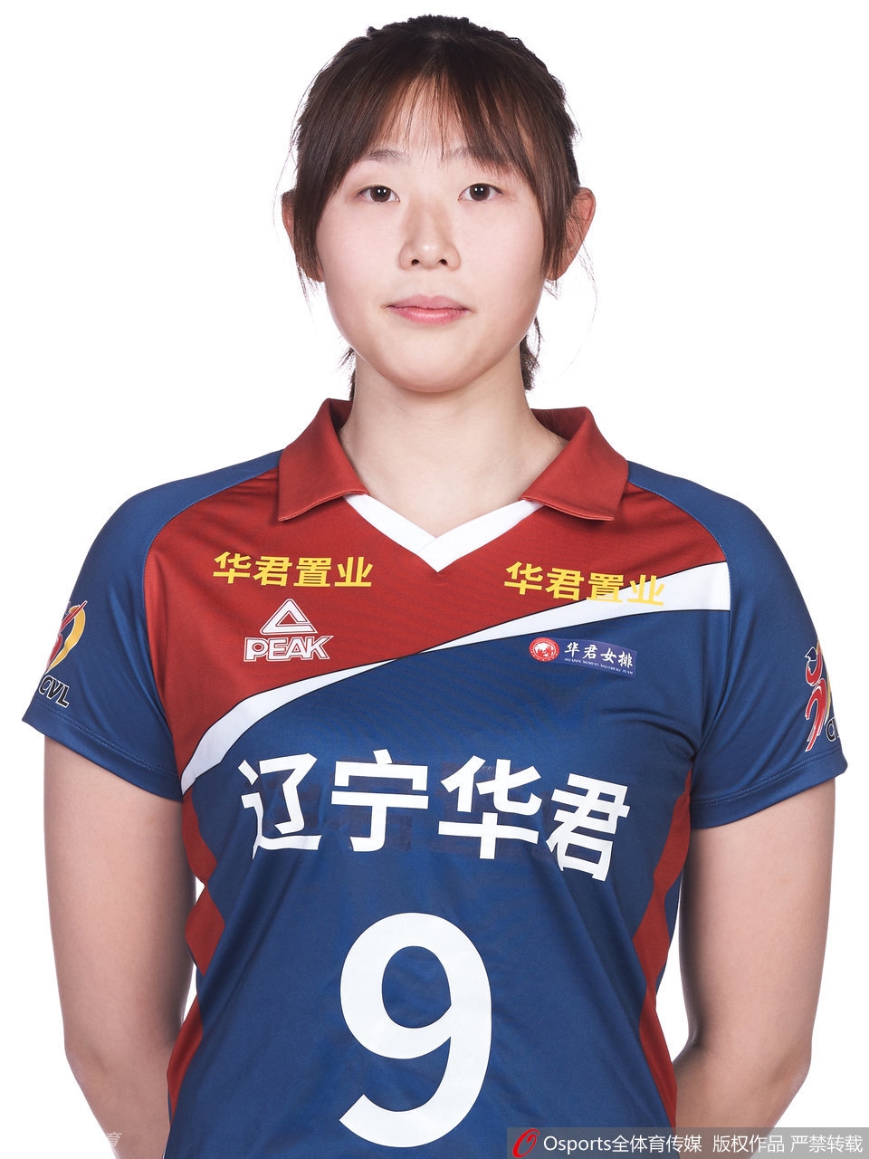 辽宁女排拍摄排超联赛官方写真