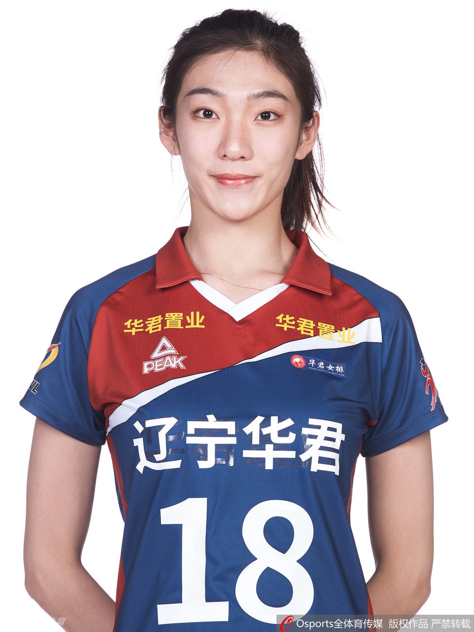 辽宁女排拍摄排超联赛官方写真