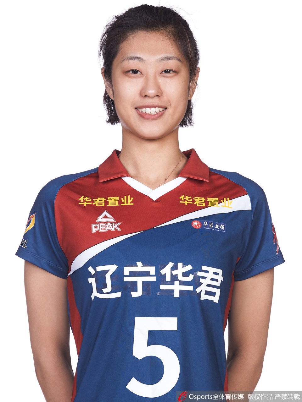 辽宁女排拍摄排超联赛官方写真