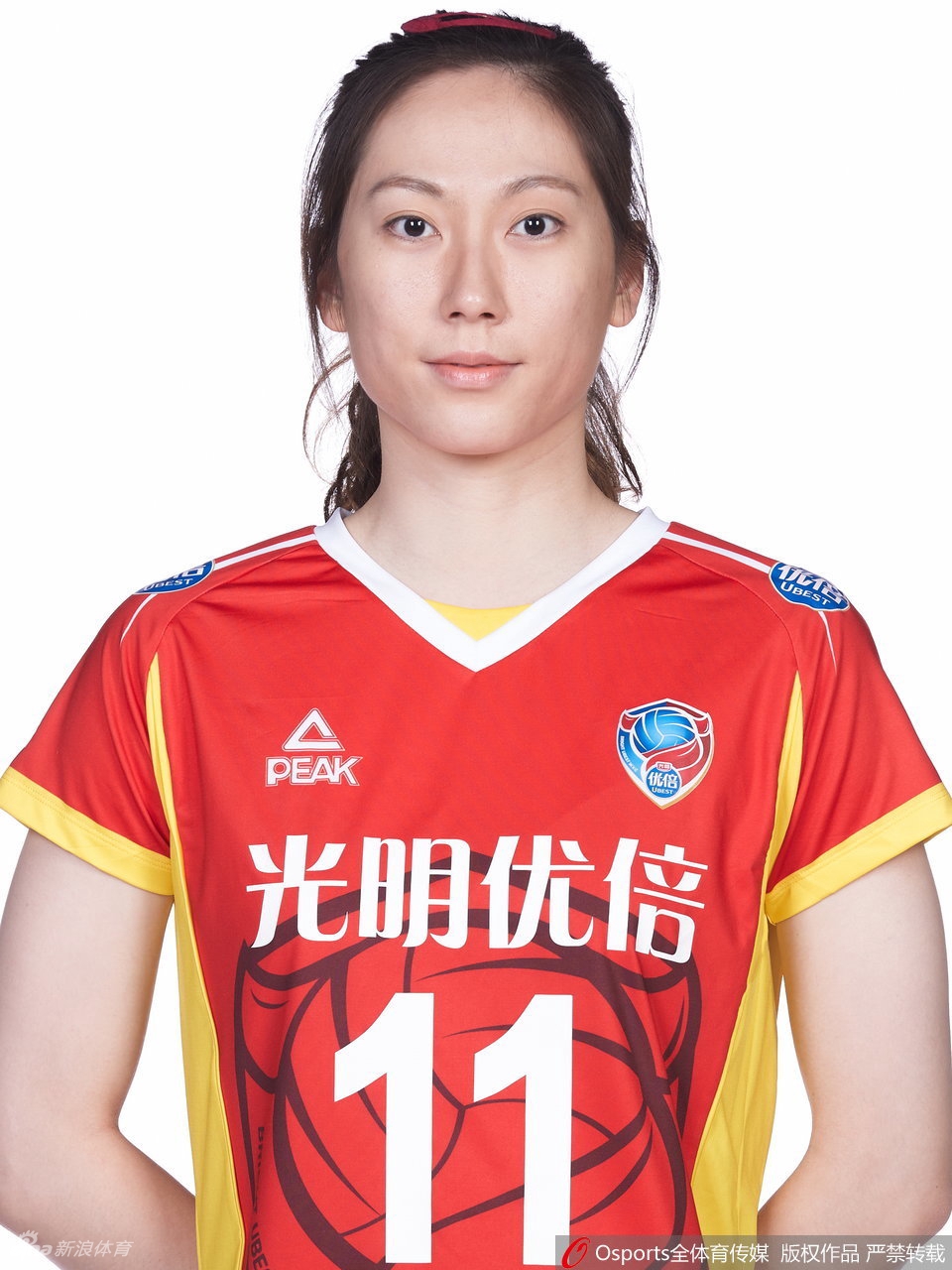 上海女排拍摄排超联赛官方写真