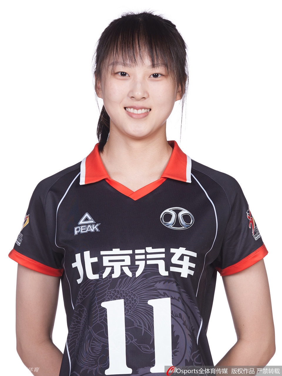 北京女排拍摄排超联赛官方写真
