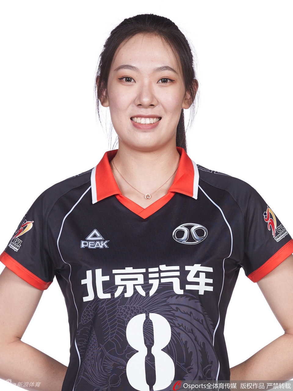 北京女排拍摄排超联赛官方写真