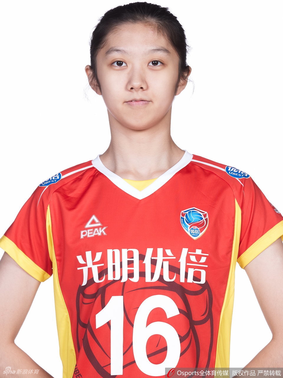 上海女排拍摄排超联赛官方写真