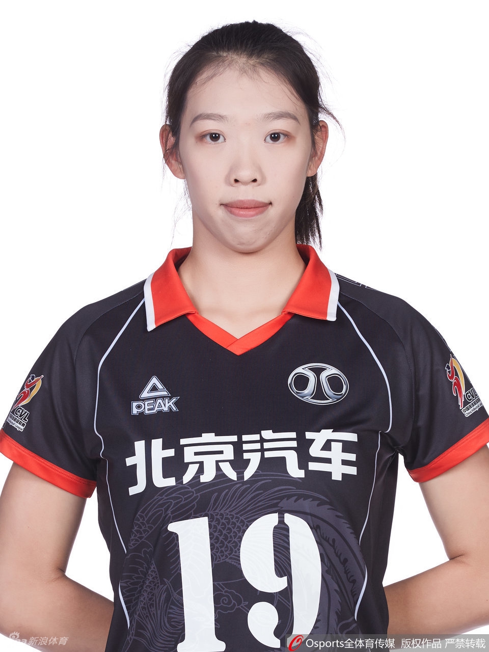 北京女排拍摄排超联赛官方写真