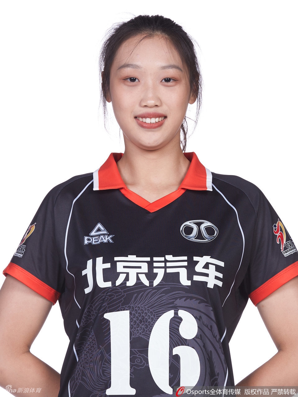 北京女排拍摄排超联赛官方写真