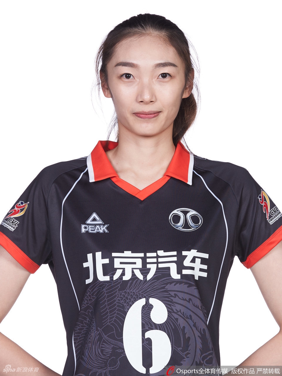 北京女排拍摄排超联赛官方写真