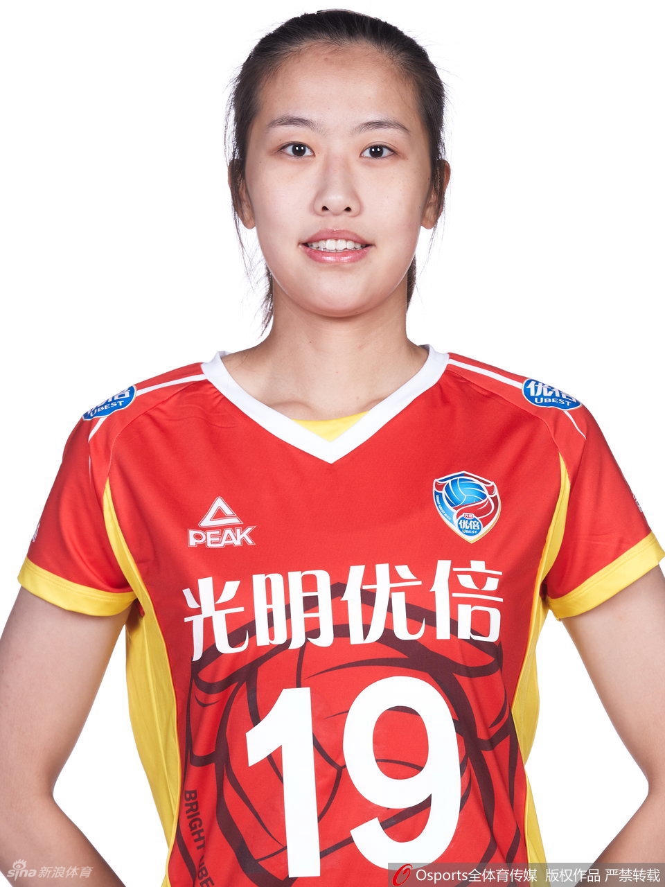 上海女排拍摄排超联赛官方写真