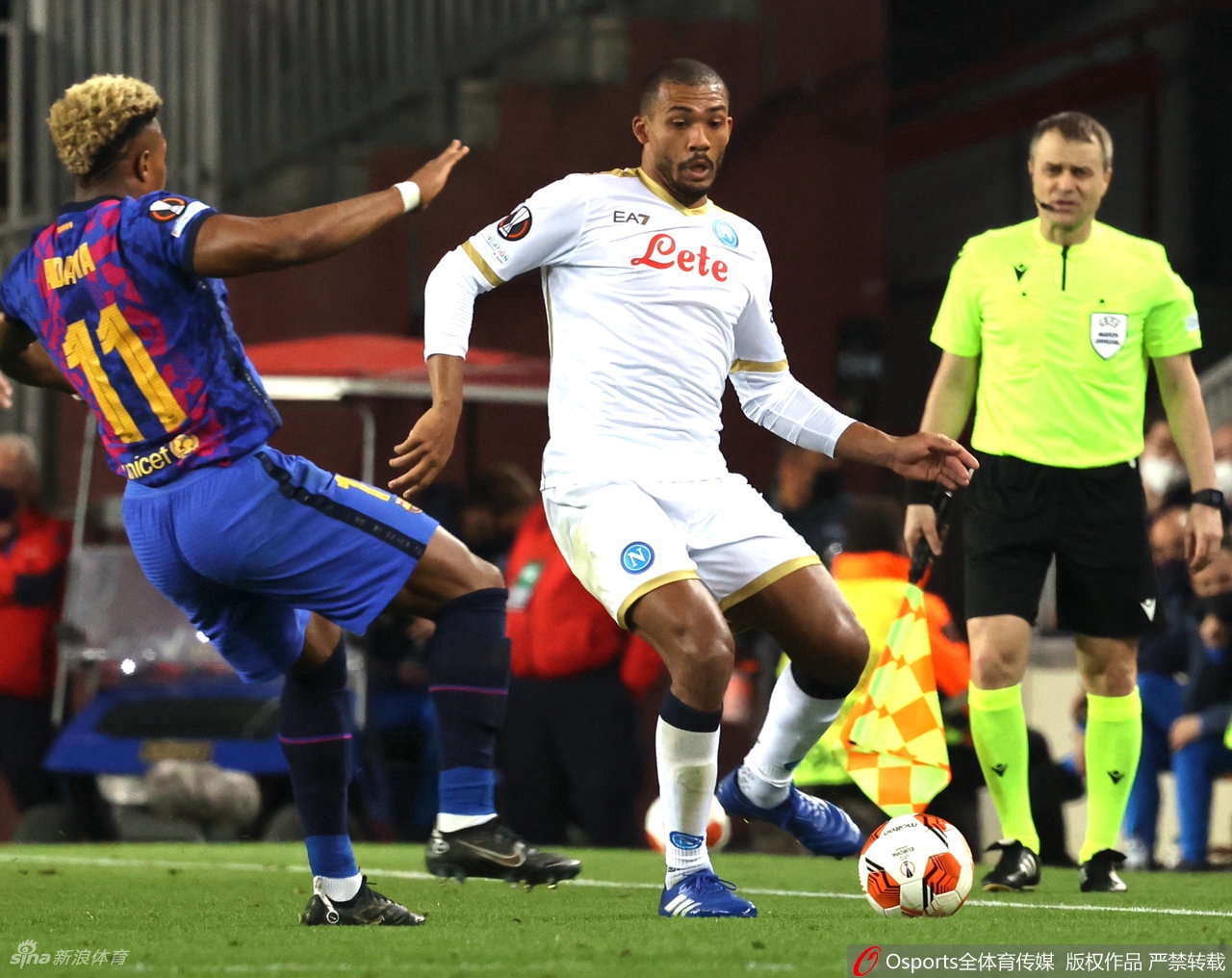 [欧联杯]巴萨1-1那不勒斯 托雷斯点球扳平