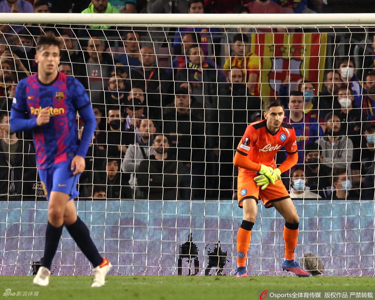 [欧联杯]巴萨1-1那不勒斯 托雷斯点球扳平