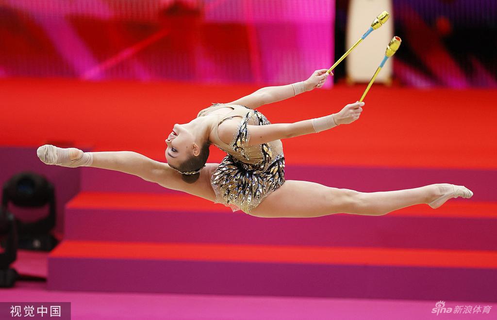 赵樾/王子露出战艺术体操世锦赛