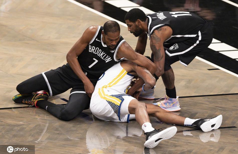 [NBA揭幕战]篮网125-99勇士 杜兰特欧文合砍48分