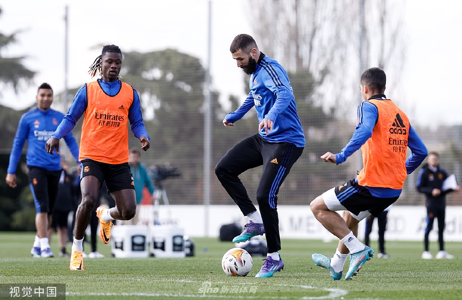 皇马训练备战西甲第30轮
