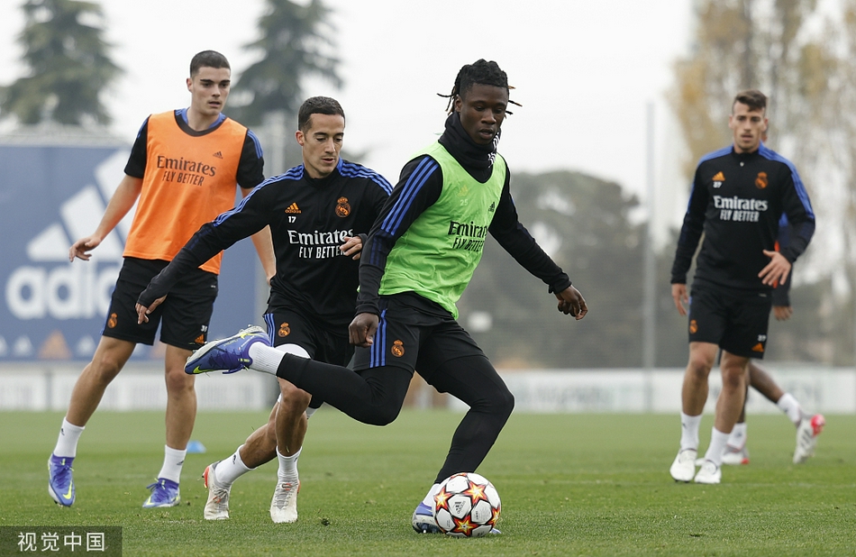 皇家马德里训练备战