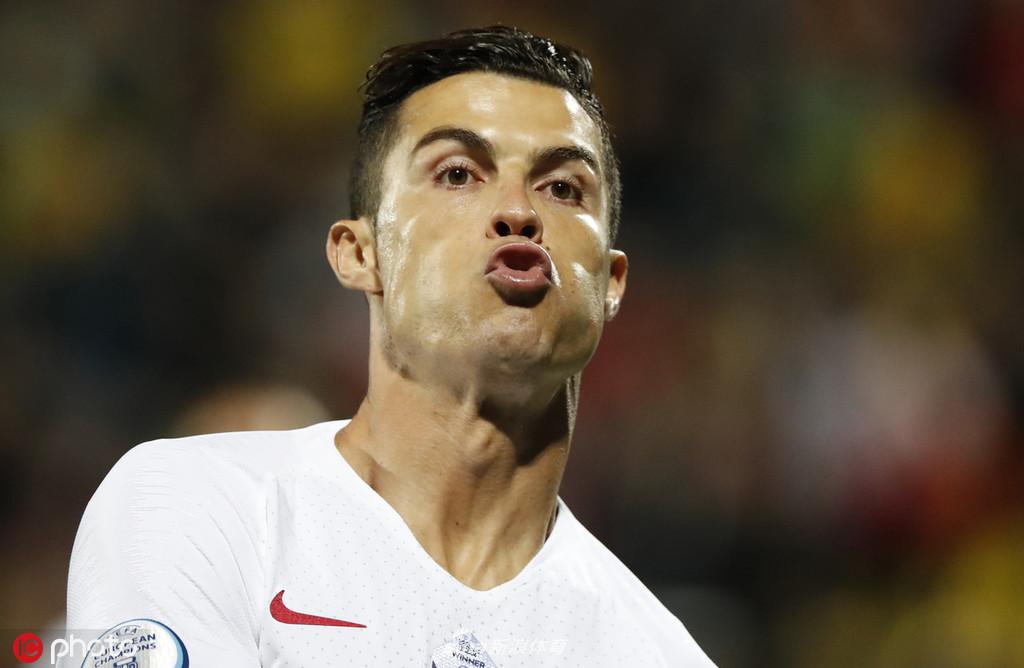 [欧预赛]立陶宛1-5葡萄牙 C罗上演大四喜